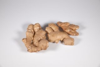 Ginger isolated on a white background