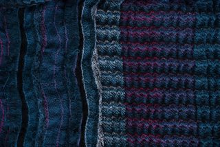 fabric texture blue violet red color horizontal and vertical lines